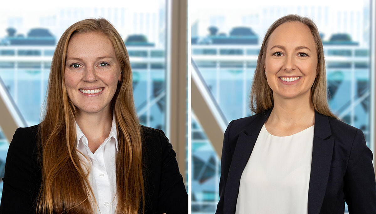 Advokatfullmektig Amalie Dahle Olsen, og Partner /sertifisert mekler, Ea Herstad Øverås og Deloitte Advokatfirma AS.