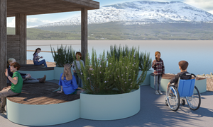 Illustrasjonsbilde Et sted å henge i sentrum