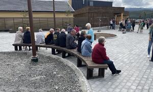 Torg sentrum Sjøvegan