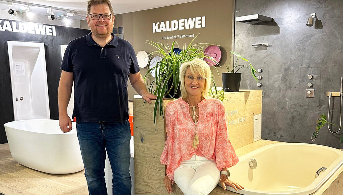 Lars Henrik Andresen og Anita Sagen i Oslo VVS Senter, søker på nye arenaer for å nå ut til flere målgrupper og påvirkere av valg av baderomsprodukter. Nå har de booket stand på Designers Saturday i september, som er møteplassen for arkitekter, interiørarkitekter og designere som jobber med bygg og rom.