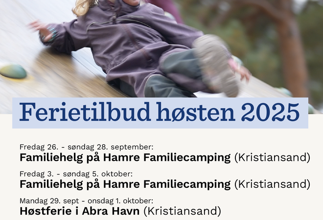 Høstferietilbud Blå Kors