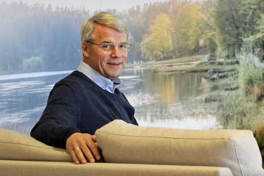 Daglig leder i Berge Sag Gruppen, Rolf L. Sjursen. Foto: Berge Sag Gruppen