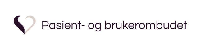 Pasient og brukerombudet logo