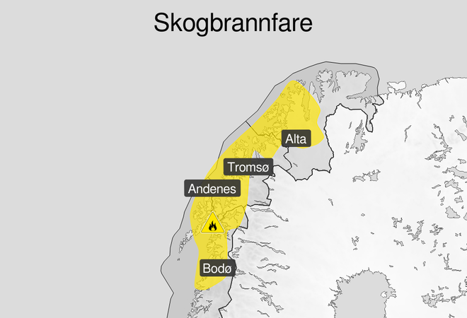 Skogbrannfare tirs 6. aug
