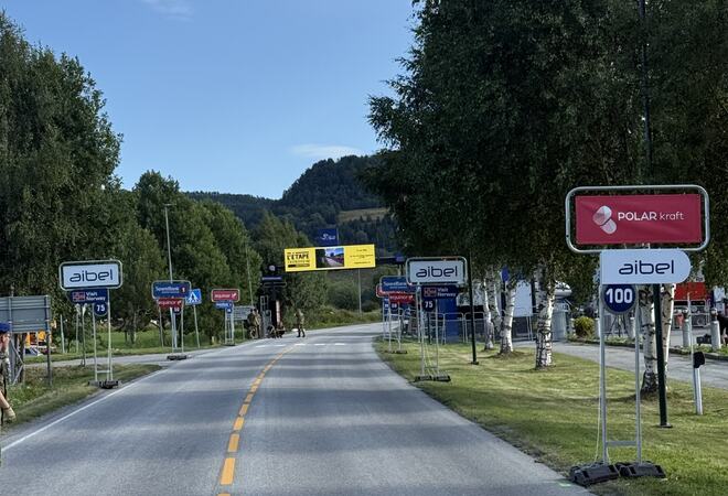 Målgangen i dag