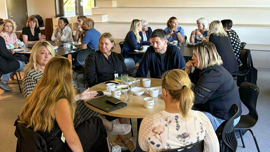 Dialogmøte med de fremmøtte