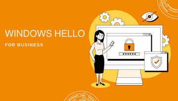 windows hello illustrasjon