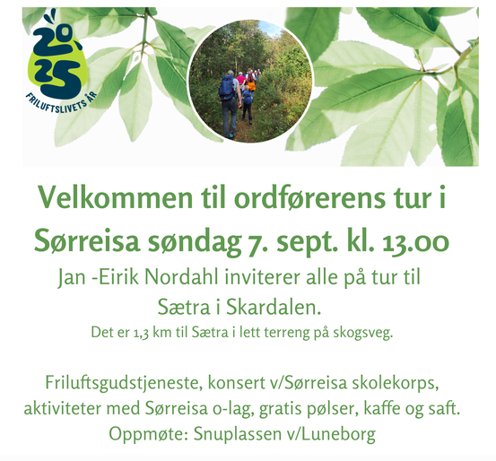 Velkommen til ordførerens tur i Sørreisa 7