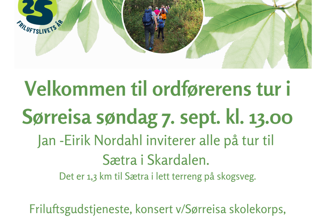 Velkommen til ordførerens tur i Sørreisa 7