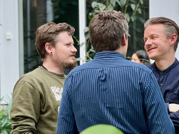 Tre som er på etablererkurs