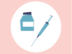 Vaksine, illustrasjon: FHI