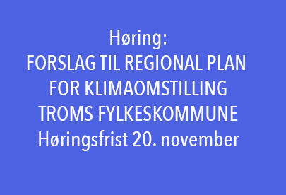 Høring forslag til regional plan