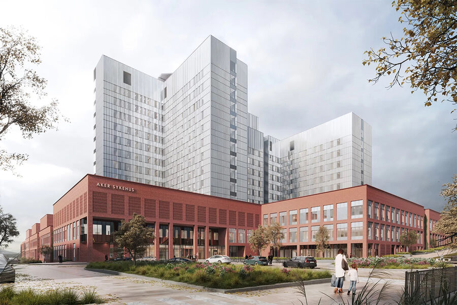 Nye Aker sykehus skal være et akuttsykehus med lokal-, område- og regionsfunksjoner for psykisk helsevern og tverrfaglig spesialisert behandling av ruslidelser (TSB).