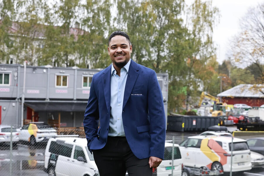 Daglig leder i BliMester, Randy Gomez. Foto: BliMester