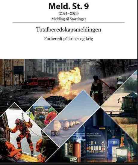 Forside Totalforsvarsmeldingen