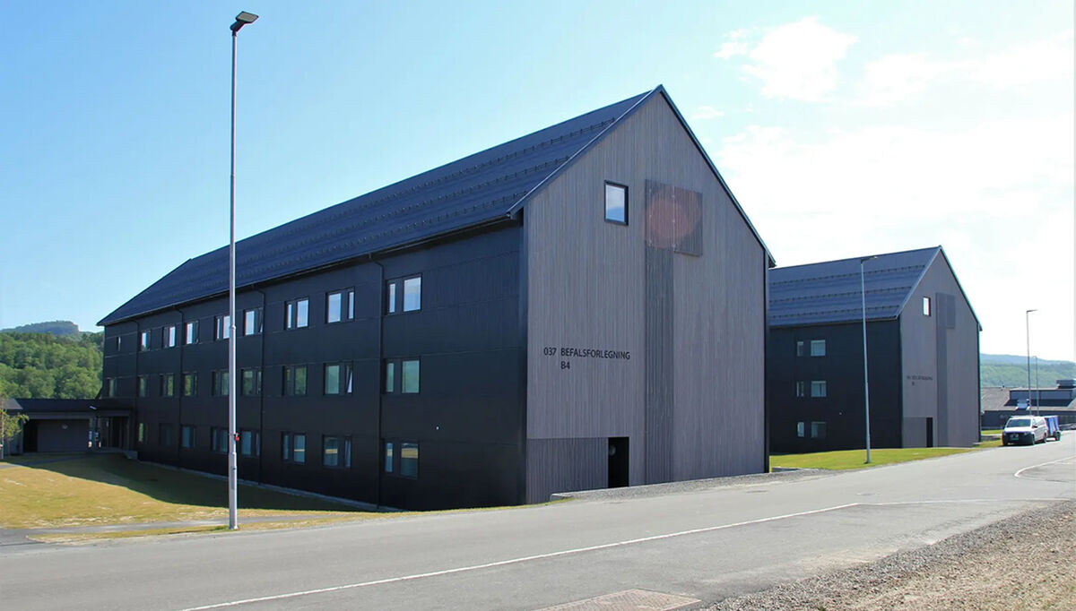 Illustrasjonsfoto fra en av Forsvarsbyggs bygg. Foto: Forsvarsbygg