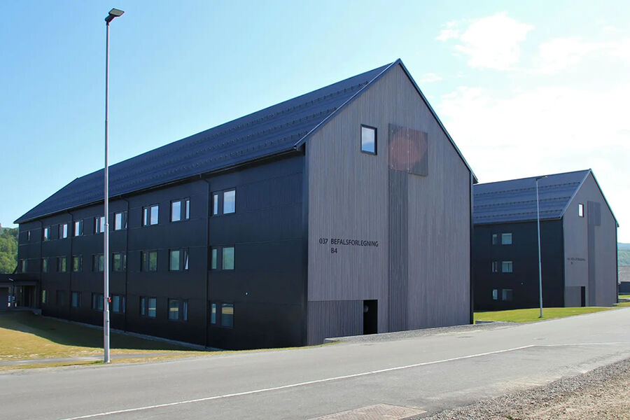 Illustrasjonsfoto fra en av Forsvarsbyggs bygg. Foto: Forsvarsbygg