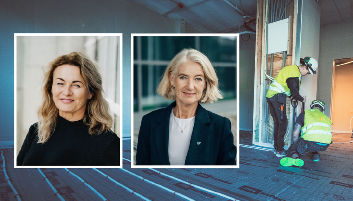 Fagsjef Eli Hermine Heyerdahl Eide og adm. dir. Marianne Wætnes Røiseland i RørNorge. Foto: RørNorge