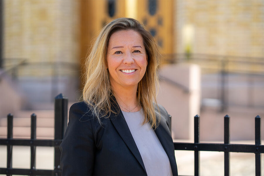 Oda Therese Gipling, daglig leder i Norsk Fjernvarme. Thomas Brun