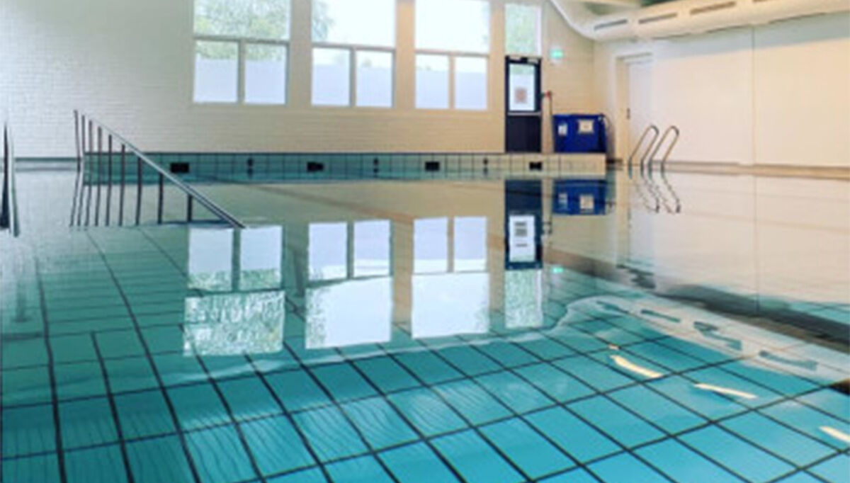 Illustrasjonsfoto - Finstadtunet svømmehall. Foto: Nordre Follo kommune.