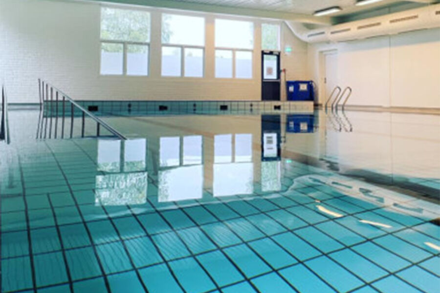 Illustrasjonsfoto - Finstadtunet svømmehall. Foto: Nordre Follo kommune.