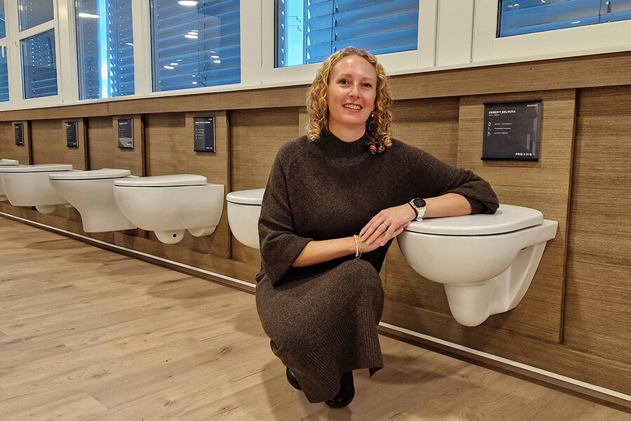 Gro Fjeldstad, Head of Product & Aftersales hos Geberit