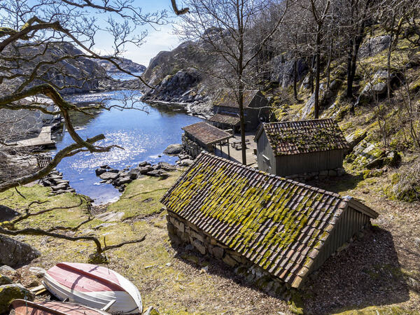 Vandringshavn en fin høstdag