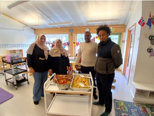 Markering FN-dagen 2025 Vasshaug barnehage 1