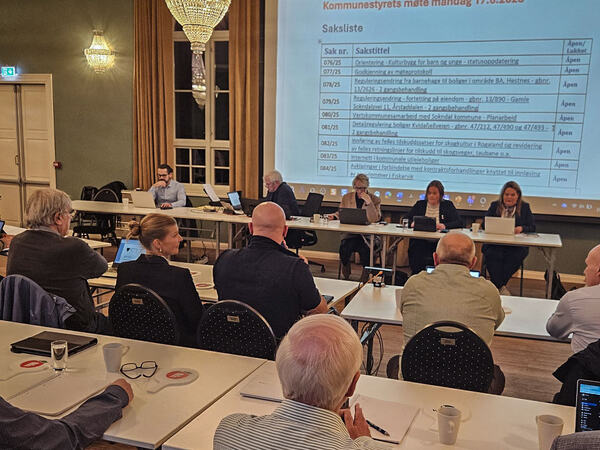Kommunestyret i oktober 2025