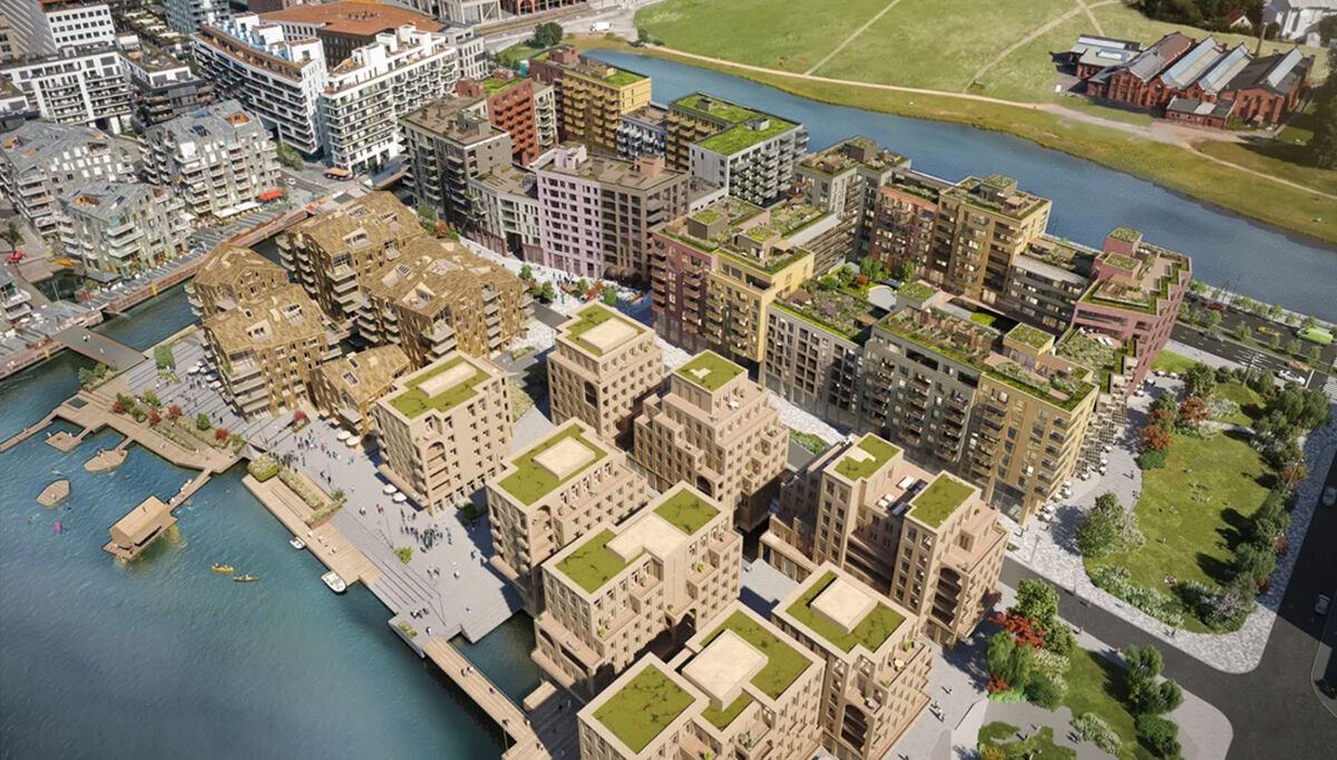 Mariakvartalet i Oslo. Mariakvartalet i Oslo.