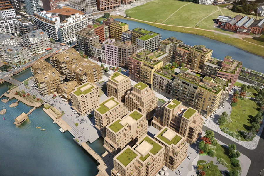 Mariakvartalet i Oslo.