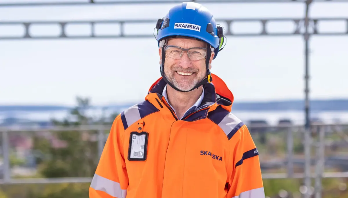 Konsernsjef Stein Ivar Hellestad i Skanska Norge, er svært fornøyd med resultatene i det siste kvartalet. Foto. Skanska Konsernsjef Stein Ivar Hellestad i Skanska Norge, er svært fornøyd med resultatene i det siste kvartalet. Foto. Skanska