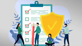 Privacy for helse vist som en tegning