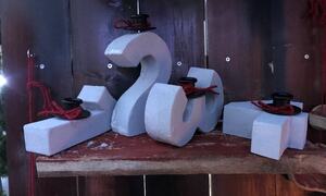 Marked bod adventstall