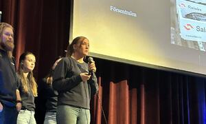 Så var det Tonje Helen Gundersen, som sammen med 3 lærlinger, fortalte om Salaks og mulighetene som lærling der