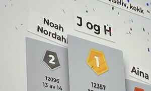 Kahooten er alltid populær og utløser stort engasjement