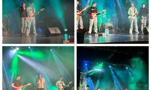 Fantastisk underholdning av Birk and the babes og Erik Antonsen