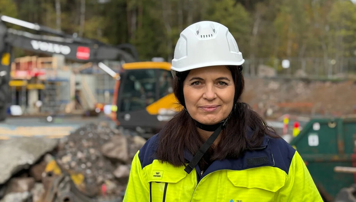 Adm. direktør i NHO Byggenæringen, Nina Solli.