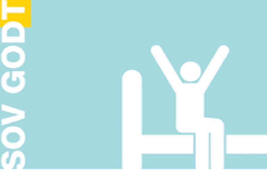 Tekst som sier Sov godt