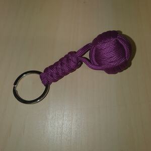 nøkkelring lilla