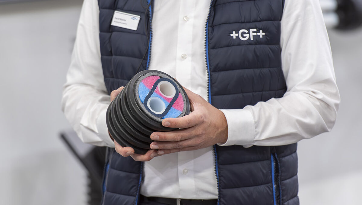 Uponor Ecoflex VIP 2.0 er neste generasjon fleksible preisolerte rør fra Uponor som bygger på deres velprøvde Ecoflex-linje