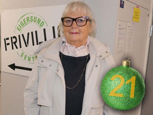 Luke 21: Eli Walentinsen Haaland – En av frivilligsentralens uvurderlige hjelpere