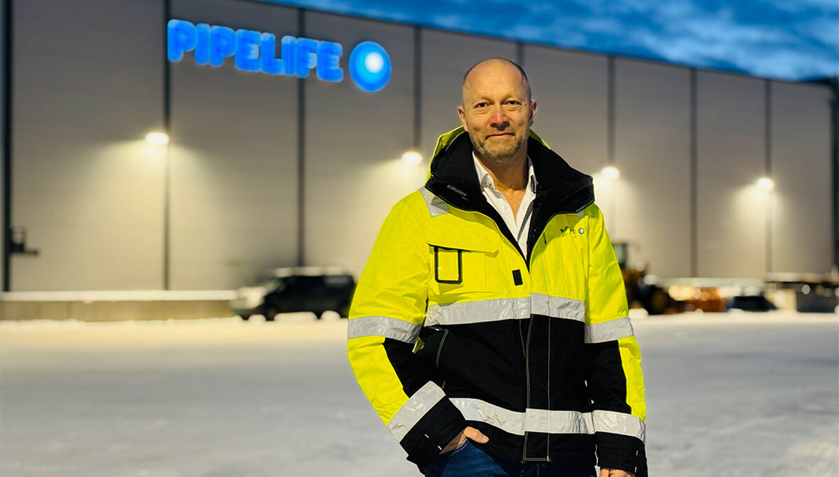 Jørn Fragge er ny administrerende direktør i Pipelife Norge.