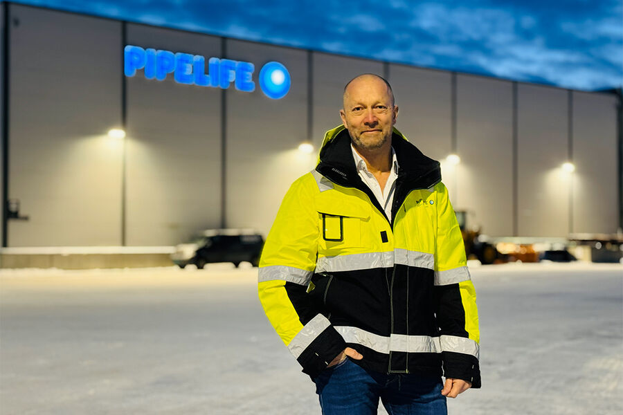 Jørn Fragge er ny administrerende direktør i Pipelife Norge.