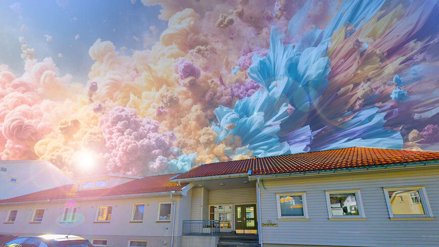 Stedet hvor ungdommene møter hos Mestringsenheten