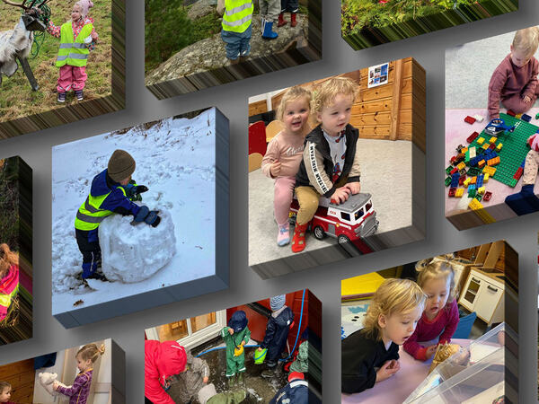 Flere bilder fra barnehager
