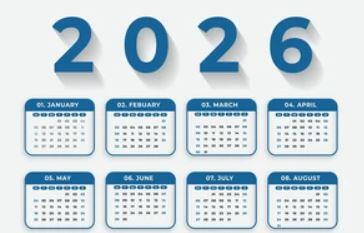 Kalender 2026