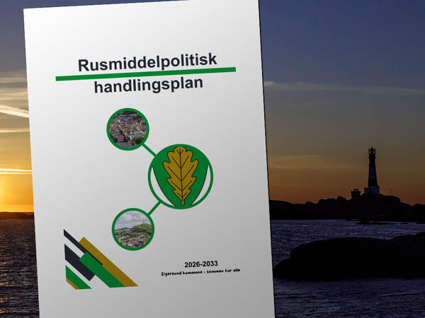 Framsiden av planen som er ute på høring
