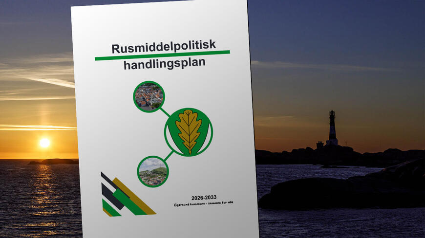 Framsiden av planen som er ute på høring