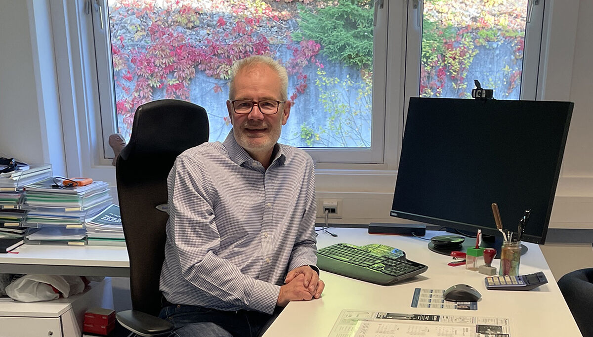 Daglig leder Bjørn Moen, VVP. Adm.direktør i VVP, Bjørn Moen.